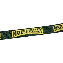 Full Color 1" Lanyard w/ Ring