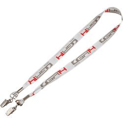 Full Color Double-Ended 1" Lanyard
