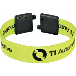 Full Color 3/4" Wristband w/ Clip