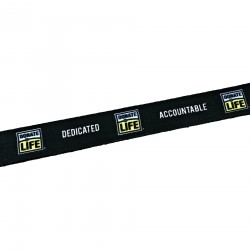 Full Color 1/2" Wristband w/ Slide Clip