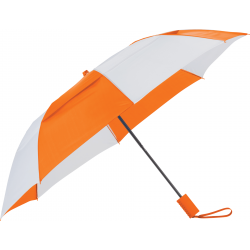 42" Auto Open Vented Folding Umbrella