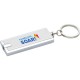 Color: Silver (SIWH) (Row Apparel) Rectangular Key-Light