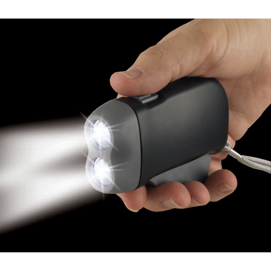 Hand-Powered Flashlight