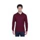 Core 365® Men's Pinnacle Performance Long-Sleeve Piqué Polo