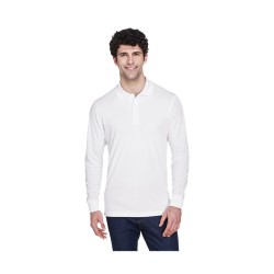 Core 365® Men's Pinnacle Performance Long-Sleeve Piqué Polo