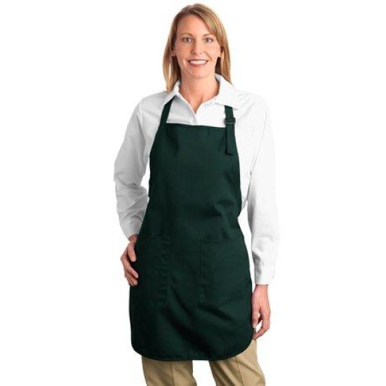 Port Authority® Full-Length Apron with Pockets.  A500