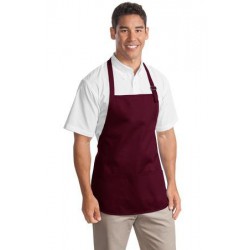 Port Authority® Medium-Length Apron with Pouch Pockets.  A510