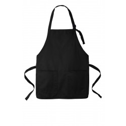 Port Authority ® Medium-Length Two-Pocket Bib Apron. A601