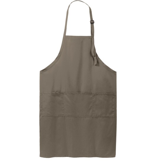 Port Authority® Easy Care Extra Long Bib Apron with Stain Release. A700