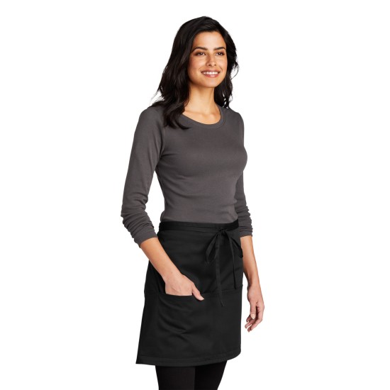 Port Authority® Easy Care Half Bistro Apron with Stain Release. A706