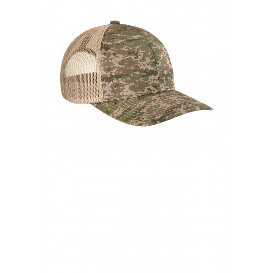 Port Authority ® Digi Camo Snapback Trucker Cap C114