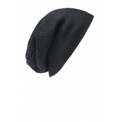 Port Authority® Rib Knit Slouch Beanie. C935