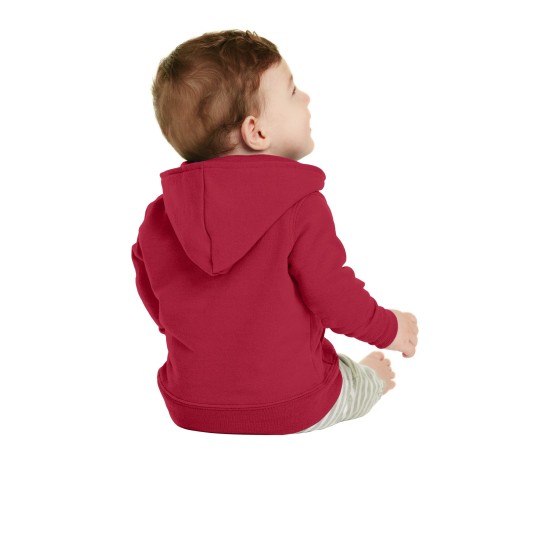 Port & Company® Infant Core Fleece Full-Zip Hooded Sweatshirt. CAR78IZH
