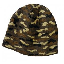 Port & Company®Camo Beanie Cap.  CP91C