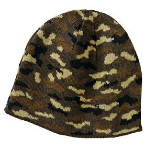 Port & Company®Camo Beanie Cap.  CP91C