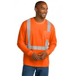 CornerStone ANSI 107 Class 2 Mesh Long Sleeve Tee. CS201