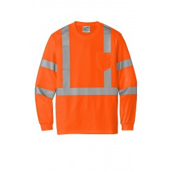 CornerStone ANSI 107 Class 3 Mesh Long Sleeve Tee. CS203