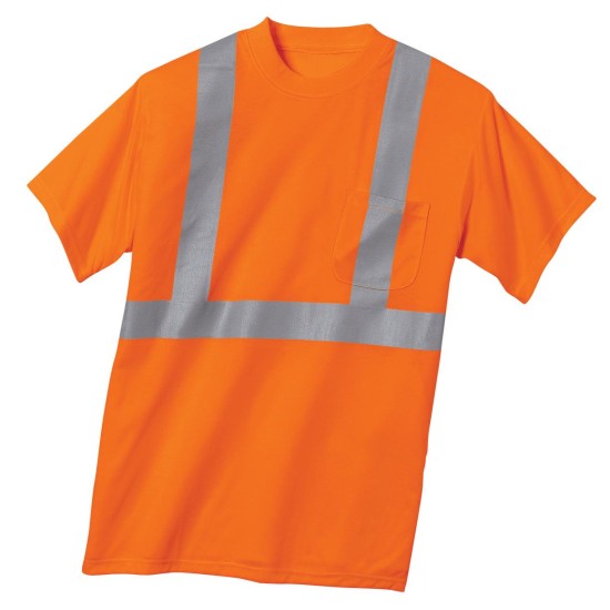 CornerStone - ANSI 107 Class 2 Safety T-Shirt. CS401