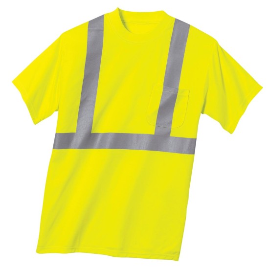 CornerStone - ANSI 107 Class 2 Safety T-Shirt. CS401