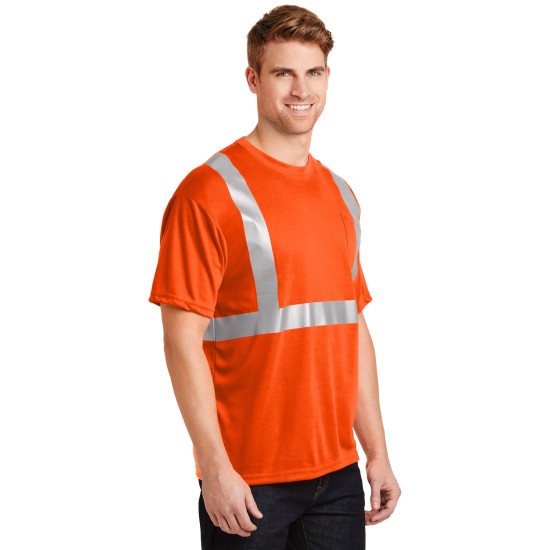 CornerStone - ANSI 107 Class 2 Safety T-Shirt. CS401