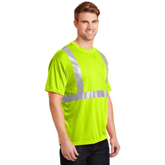 CornerStone - ANSI 107 Class 2 Safety T-Shirt. CS401