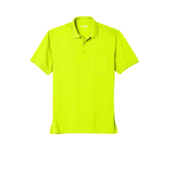 CornerStone Industrial Snag-Proof Pique Pocket Polo. CS4020P