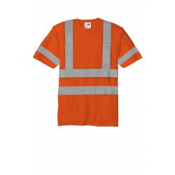 CornerStone - ANSI 107 Class 3 Short Sleeve Snag-Resistant Reflective T-Shirt. CS408