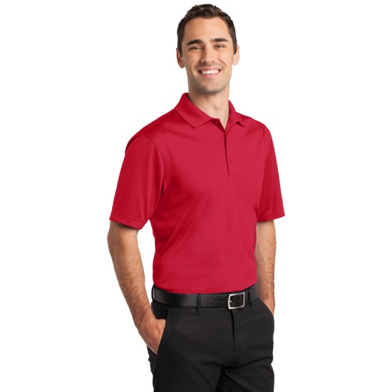 CornerStone Select Snag-Proof Pocket Polo. CS412P