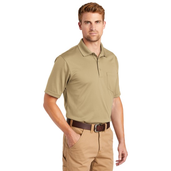 CornerStone Select Snag-Proof Pocket Polo. CS412P