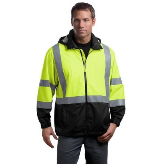 CornerStone - ANSI 107 Class 3 Safety Windbreaker. CSJ25