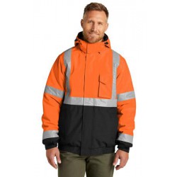 CornerStone ANSI 107 Class 3 Economy Waterproof Insulated Bomber Jacket CSJ500