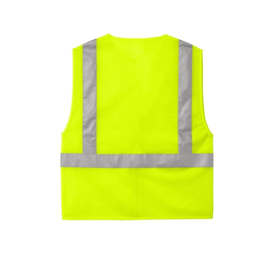 CornerStone ANSI 107 Class 2 Mesh Zippered Vest. CSV102