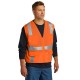 CornerStone ANSI 107 Class 2 Mesh Six-Pocket Zippered Vest. CSV104