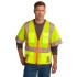 CornerStone ANSI 107 Class 3 Surveyor Mesh Zippered Two-Tone Short Sleeve Vest. CSV106