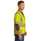 CornerStone ANSI 107 Class 3 Surveyor Mesh Zippered Two-Tone Short Sleeve Vest. CSV106