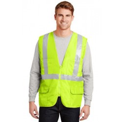 CornerStone - ANSI 107 Class 2 Mesh Back Safety Vest. CSV405