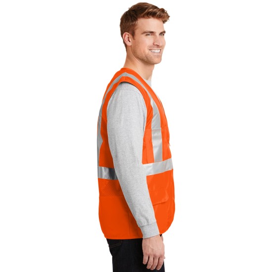 CornerStone - ANSI 107 Class 2 Mesh Back Safety Vest. CSV405