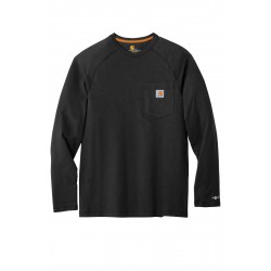 Carhartt Force ® Cotton Delmont Long Sleeve T-Shirt. CT100393