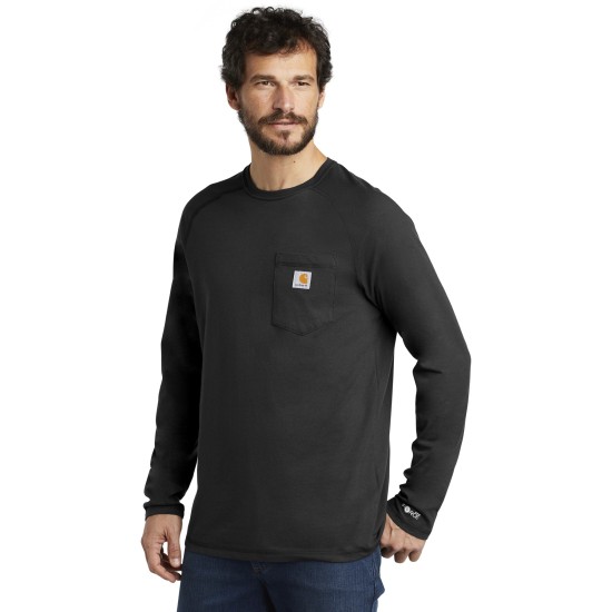Carhartt Force ® Cotton Delmont Long Sleeve T-Shirt. CT100393
