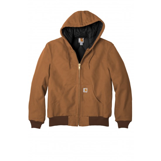 Carhartt ® Quilted-Flannel-Lined Duck Active Jac. CTSJ140