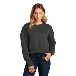 District ® Women's Perfect Weight ® Fleece Cropped Crew DT1105