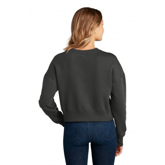 District ® Women's Perfect Weight ® Fleece Cropped Crew DT1105