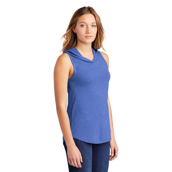 District ® Women's Perfect Tri ® Sleeveless Hoodie DT1375