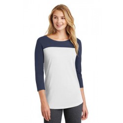 District® Women's Rally 3/4-Sleeve Tee. DT2700