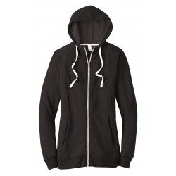 District ® Women's Perfect Tri ® French Terry Full-Zip Hoodie. DT456