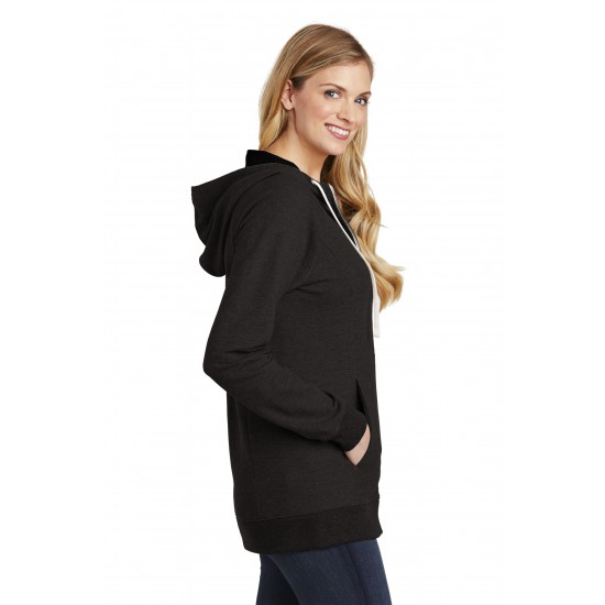 District ® Women's Perfect Tri ® French Terry Full-Zip Hoodie. DT456