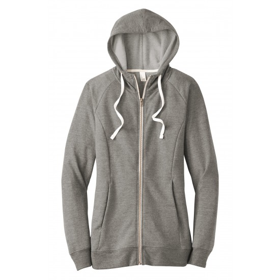 District ® Women's Perfect Tri ® French Terry Full-Zip Hoodie. DT456