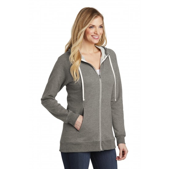 District ® Women's Perfect Tri ® French Terry Full-Zip Hoodie. DT456