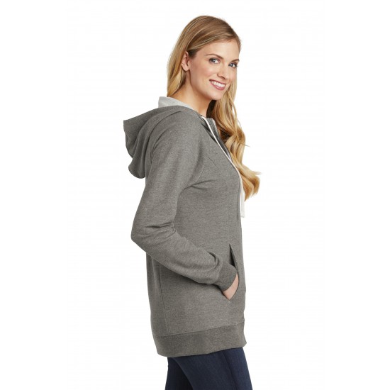 District ® Women's Perfect Tri ® French Terry Full-Zip Hoodie. DT456