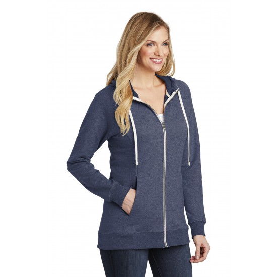 District ® Women's Perfect Tri ® French Terry Full-Zip Hoodie. DT456